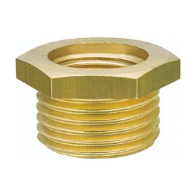 AQ Prechodka G6/4"-G1",vonkajší/vnútorný, mosadz